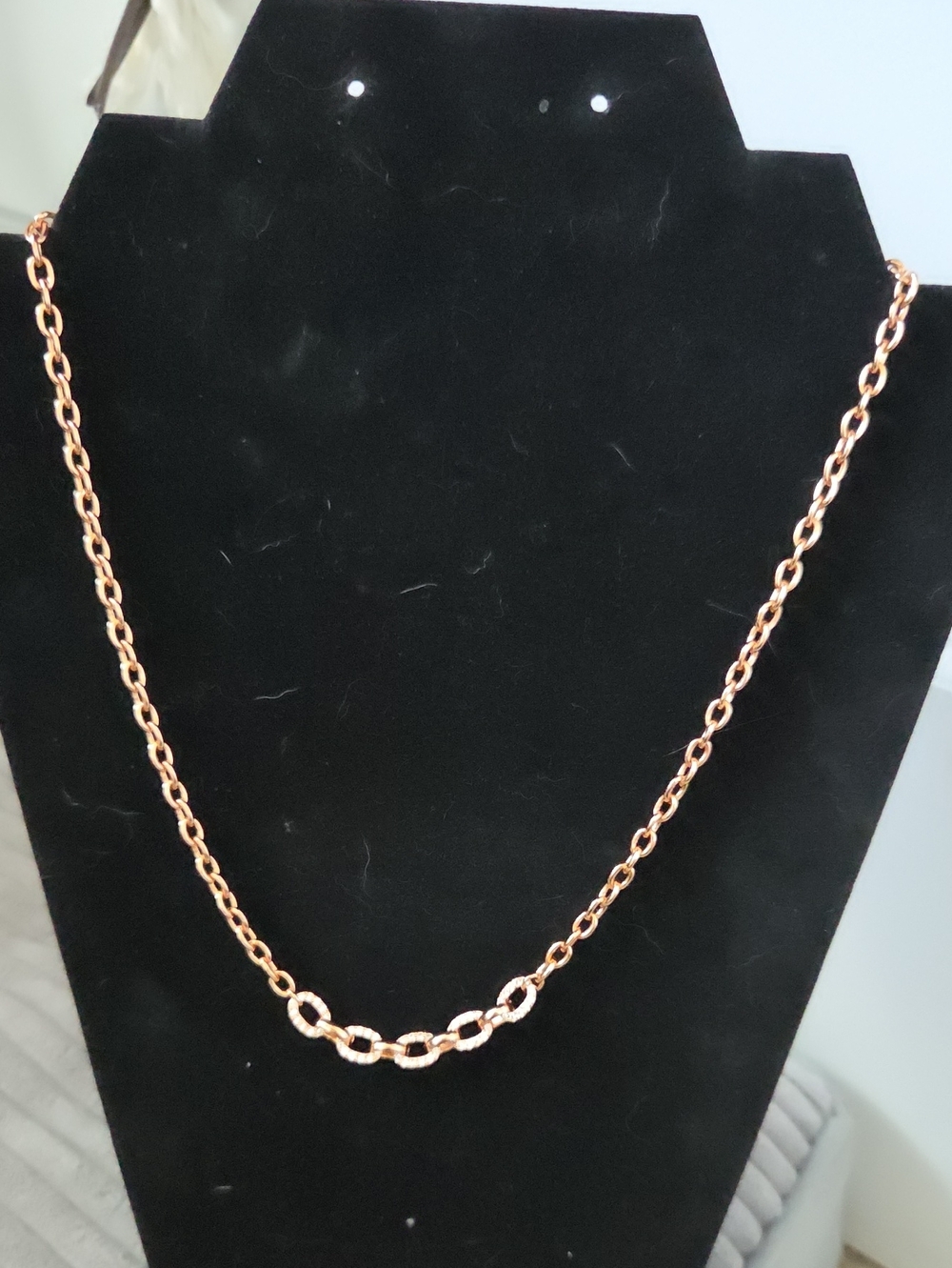 Bomb Party Luxe Layers Alternating Pavé Oval Link Chain Necklace - Yellow Gold